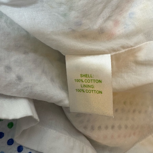 Lilly Pulitzer Colorful Polka Dot Strapless Dress Size 2 - Picture 4 of 4